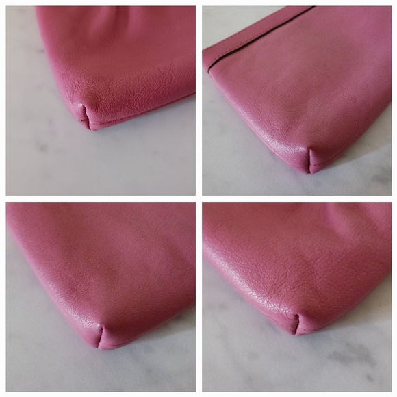 Coach Pink Leather Wrislet - Picture 3 of 11